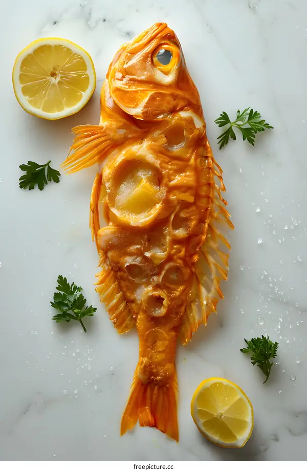 Grilled Fish with Lemon and Parsley