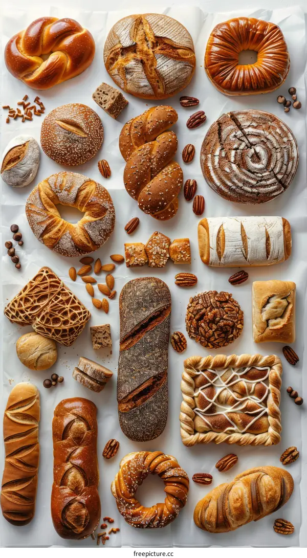 Bread Varieties and Shapes