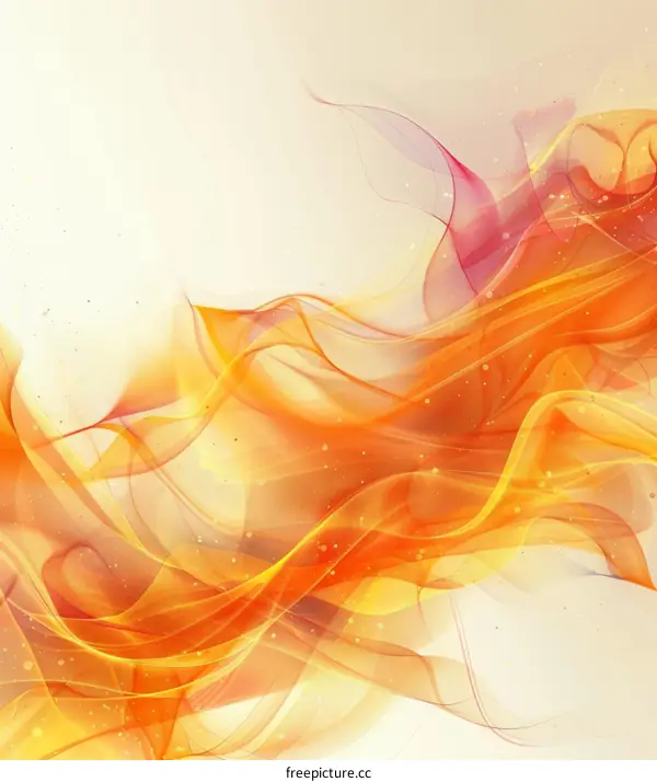 Golden Fire: Abstract Art & Nature
