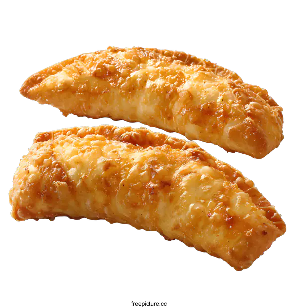 [Transparent Background PNG]Two deep-fried pastries on a white background