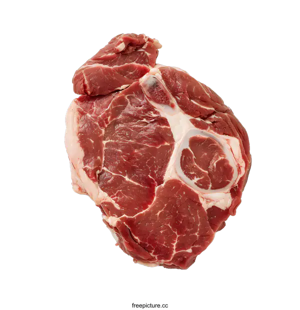 [Transparent Background PNG]Raw Steak Isolated on White Background