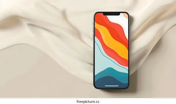 Minimalist Phone Wallpaper With Abstract Design