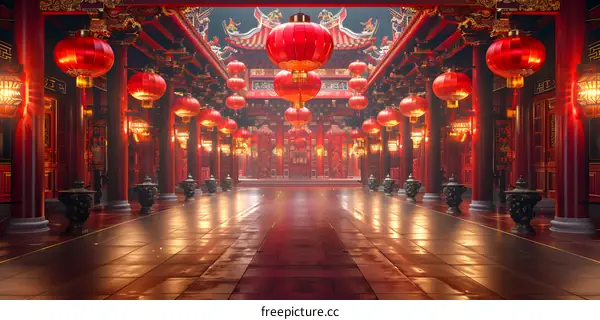 Chinese traditional temple architecture