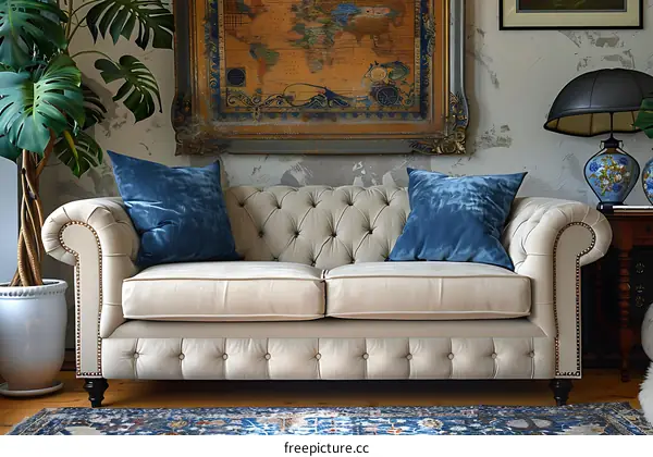 Retro style indoor environment