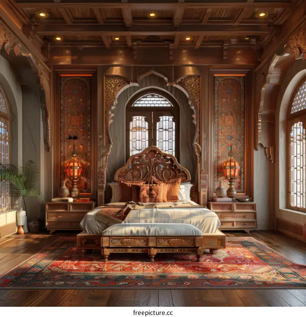 Elegant Luxurious Interior Bedroom Design