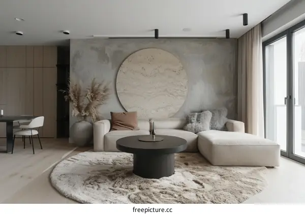 Modern Minimalist Living Room Interior Design