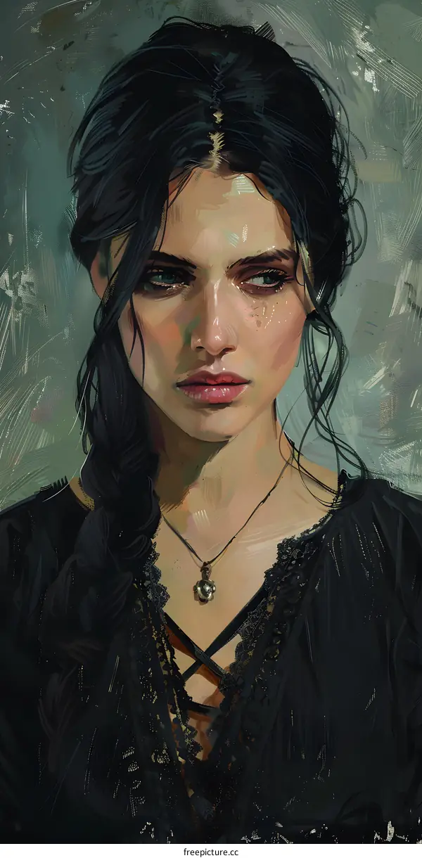 portrait of a beautiful woman