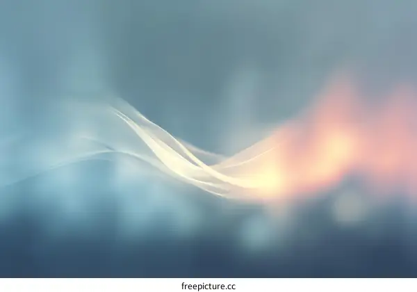 Abstract Flowing Lines Background Design