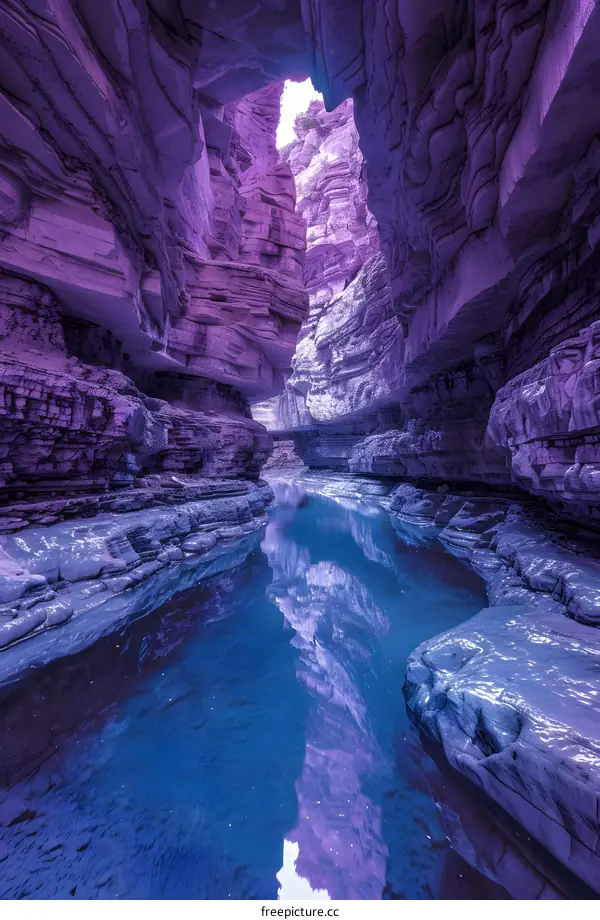 Purple Canyon Reflections