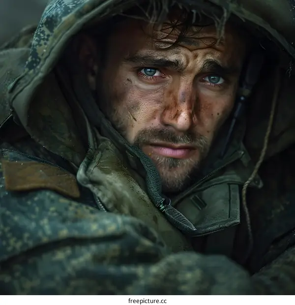 Portrait of a soldier