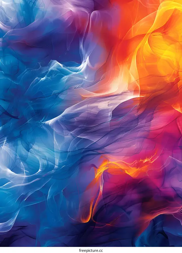 Colorful Flames