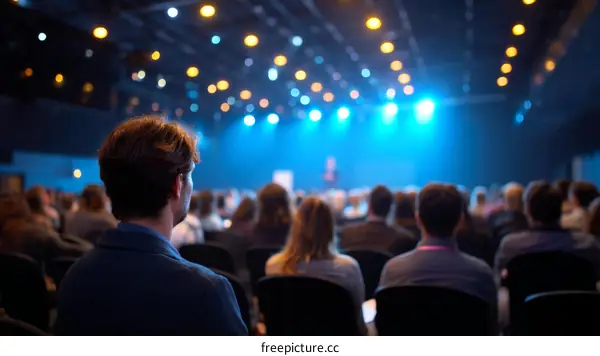 Conference Hall Filled with Attendees