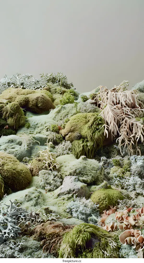 Green Moss Background Texture