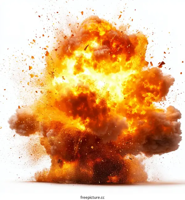 Explosive Blast Explosion Impact