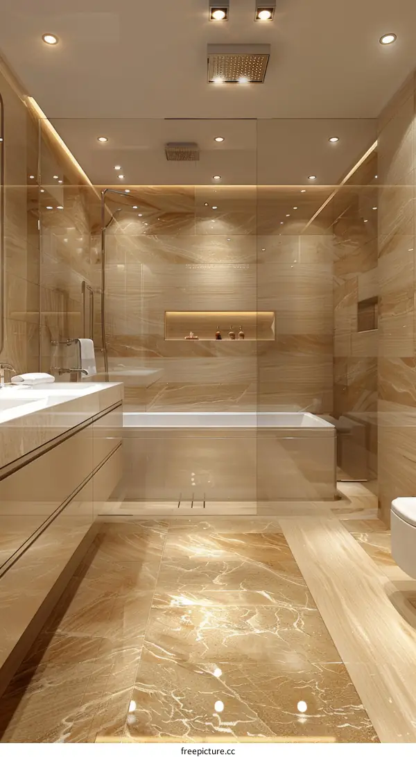 Modern Luxury Bathroom Interior Design