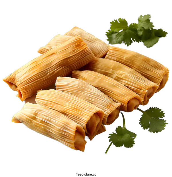 [Transparent Background PNG]Tamales on White Background