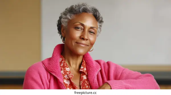 Portrait of a Confident African American Woman