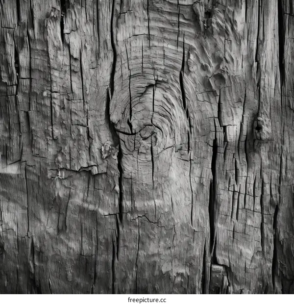 Black and white wooden texture