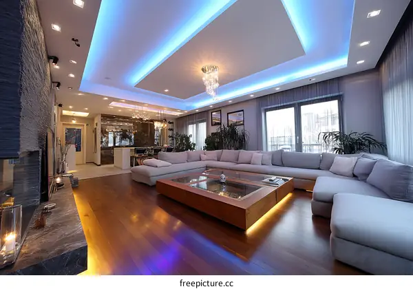 Modern Luxury Living Room Interior Design