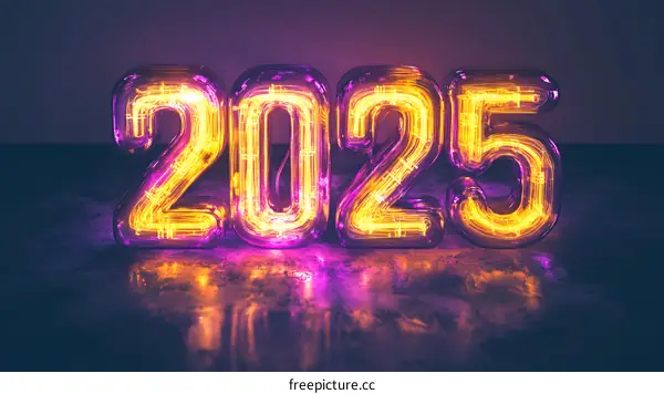 Neon 2025 New Year Celebration