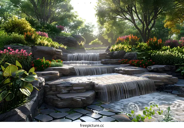 Landscape design renderings