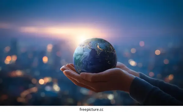 World in Hands  Global Unity  Peace and Sustainability