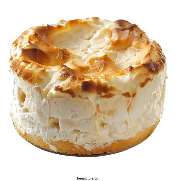 [Transparent Background PNG]A photo of a cake with a meringue topping
