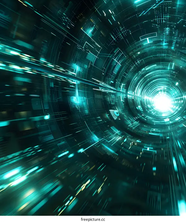 Digital Tunnel of Technology and Speed