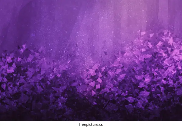 Abstract Purple Geometric Background Design