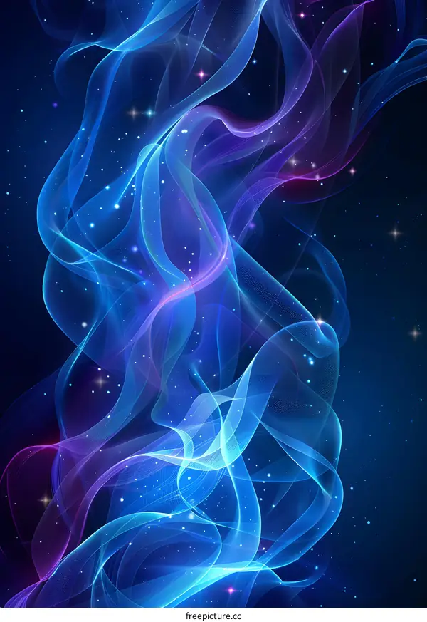 Colorful smoke background