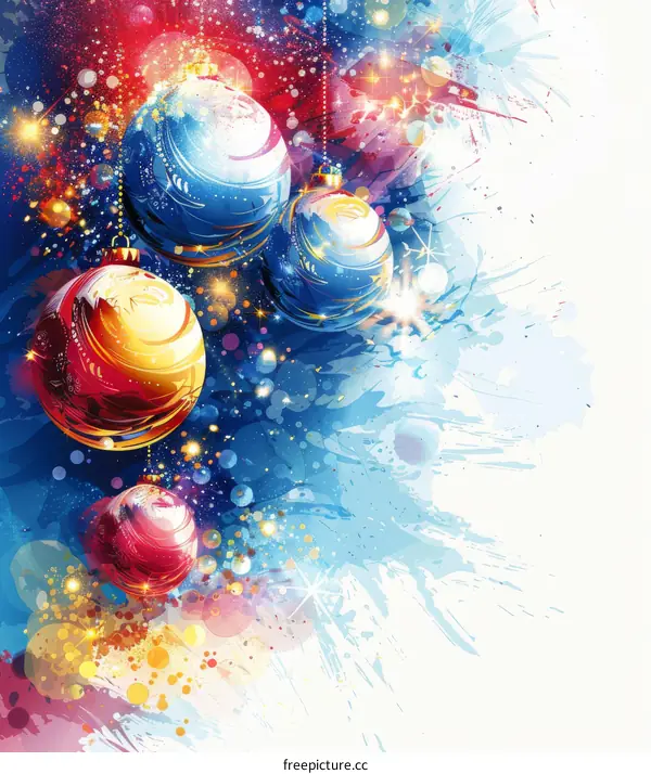 Christmas Ornament Background
