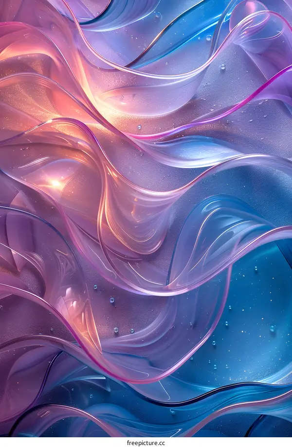 Abstract Flowing Lines Background