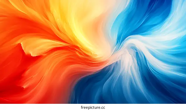 Abstract Color Flow Fusion