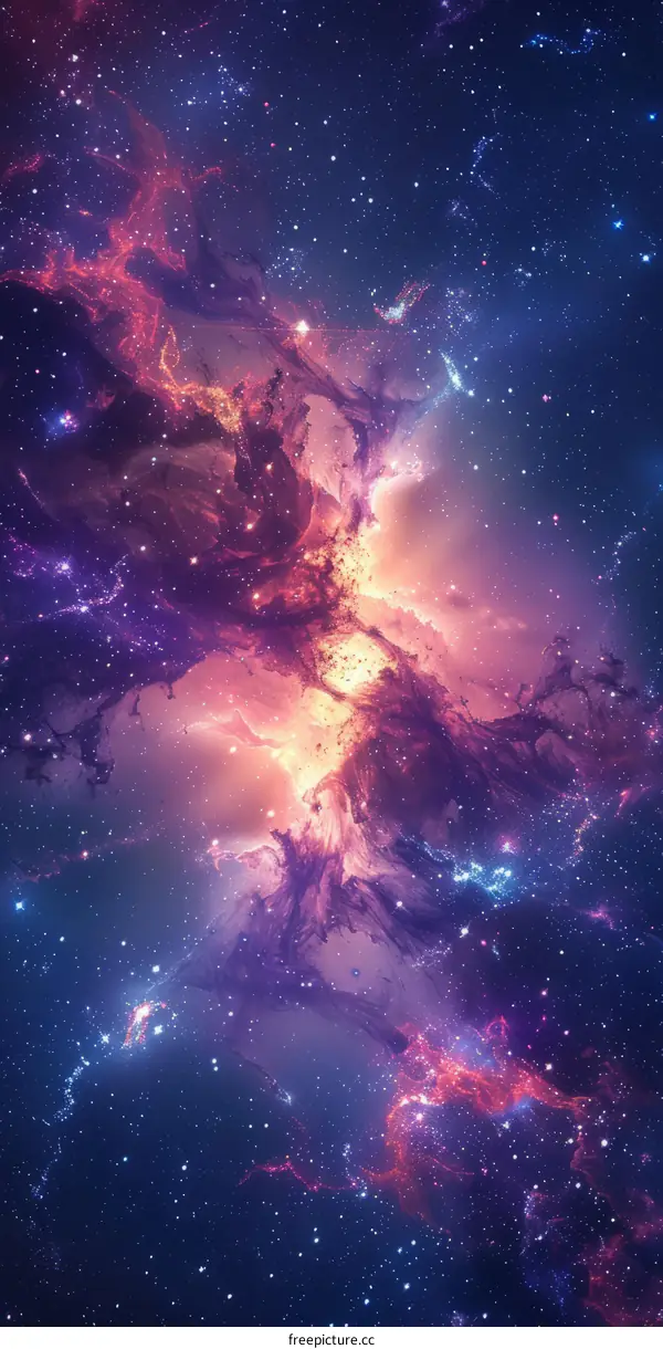 Cosmic Nebula: A Stellar Symphony