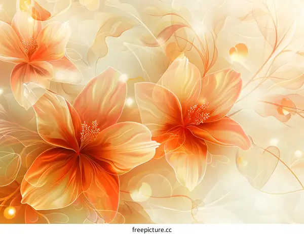 Orange lilies