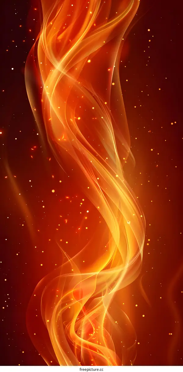 Abstract Fire Background