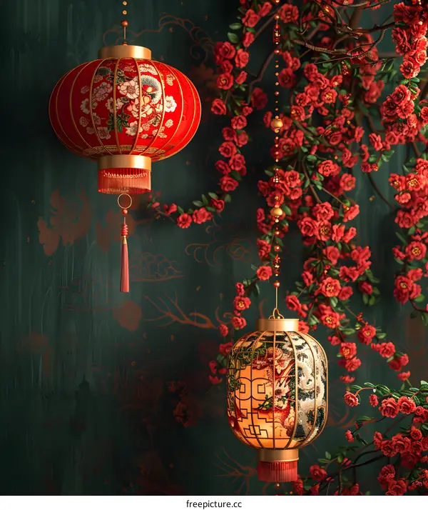 Chinese new year lantern