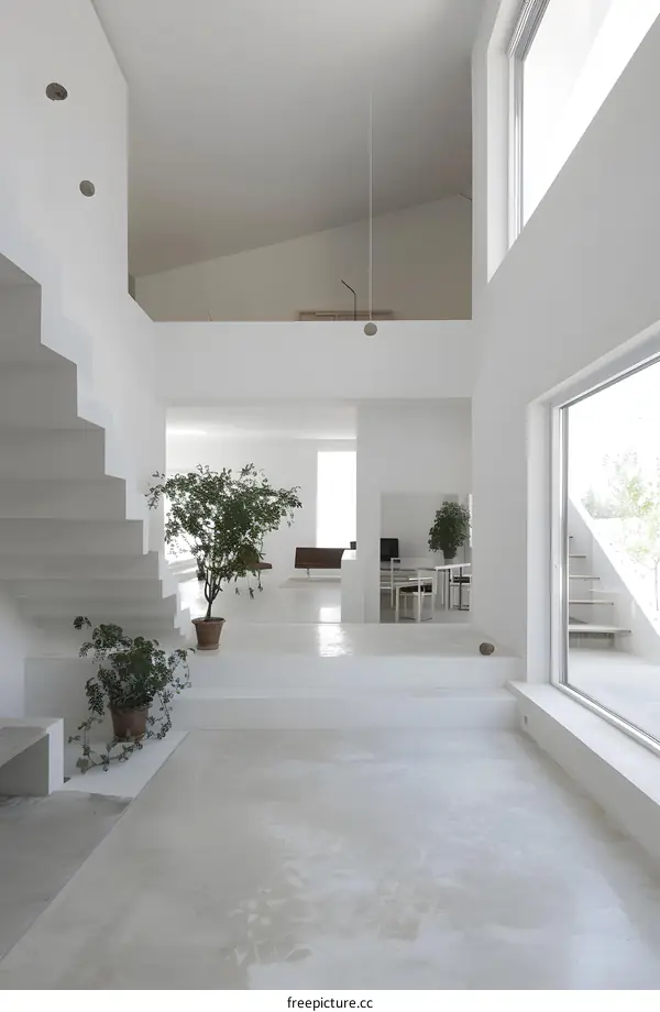 Minimalist Modern Interior Design White House