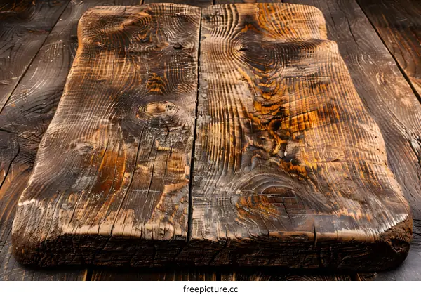 Rustic Wooden Plank Background Texture