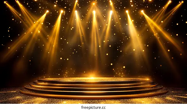 Golden Stage Award Ceremony Background