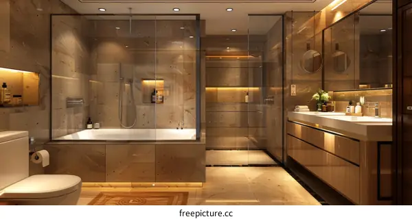 Luxury Modern Bathroom Interior Design
