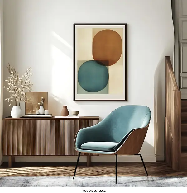 Modern Abstract Art Room Decor