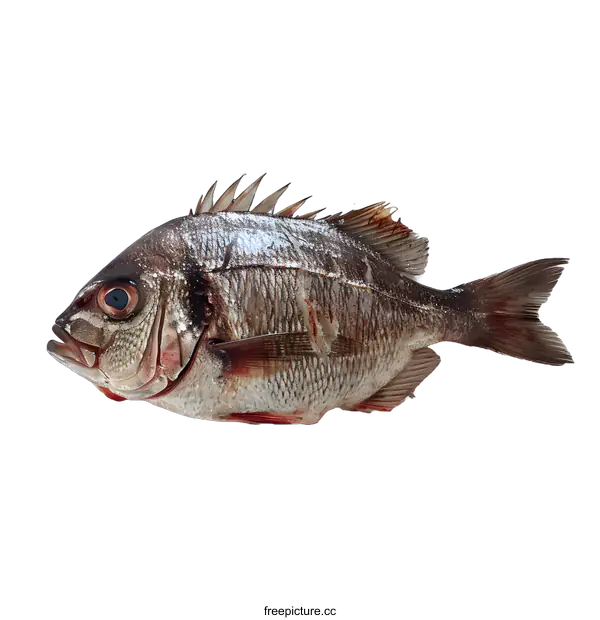 [Transparent Background PNG]Fresh Fish on White Background