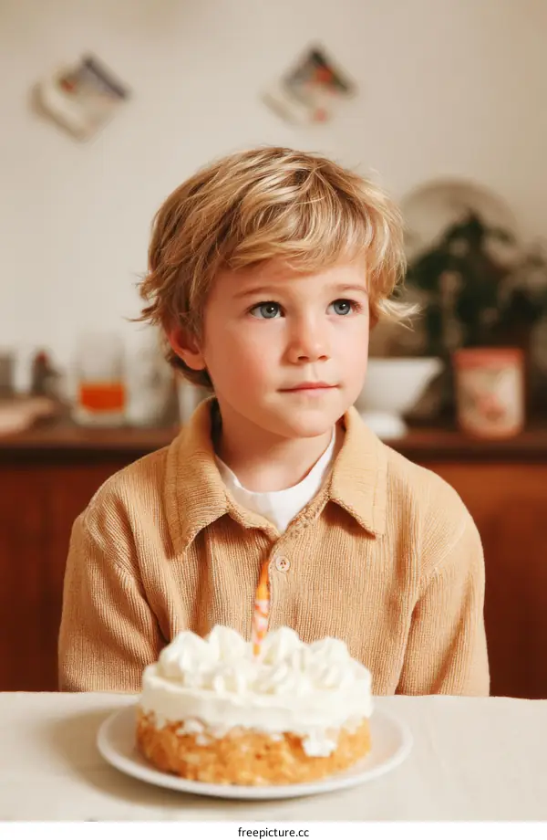 Birthday Celebration of a Young Boy