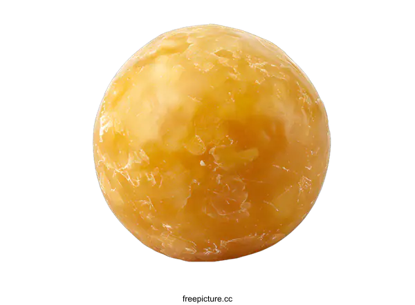 [Transparent Background PNG]Round Block of Cheese on White Background