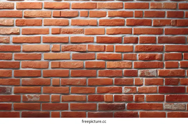 Red Brick Wall Texture Background