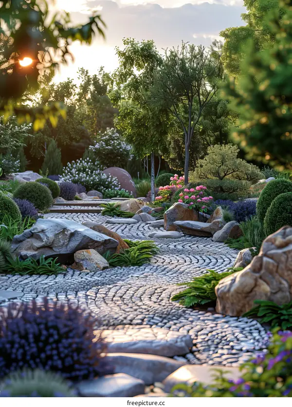 Landscaping with Rocks & Plants