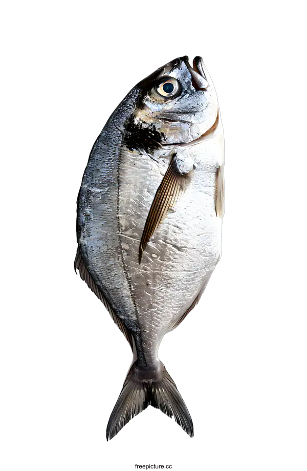 [Transparent Background PNG]A fresh fish on a white background