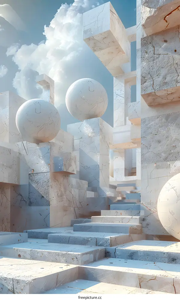 Exploring the endless possibilities of futuristic cityscape