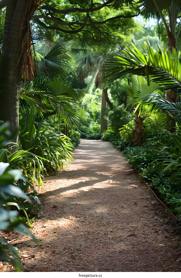 Path through a Tropical Garden